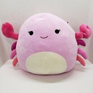 Cailey the Pink Crab Squishmallow